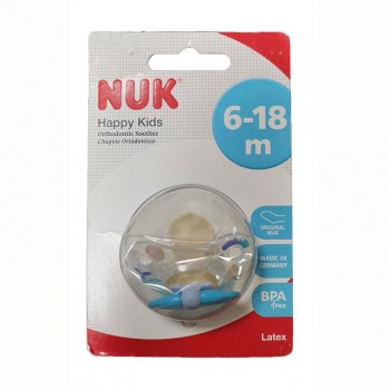 NUK HAPPY KIDS kaučuk varalica 6-18m, 1kom NUK HAPPY KIDS kaučuk varalica 6-18m, 1kom