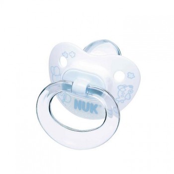 NUK BLUE silikonska varalica 6-18m, 1kom NUK BLUE silikonska varalica 6-18m, 1kom