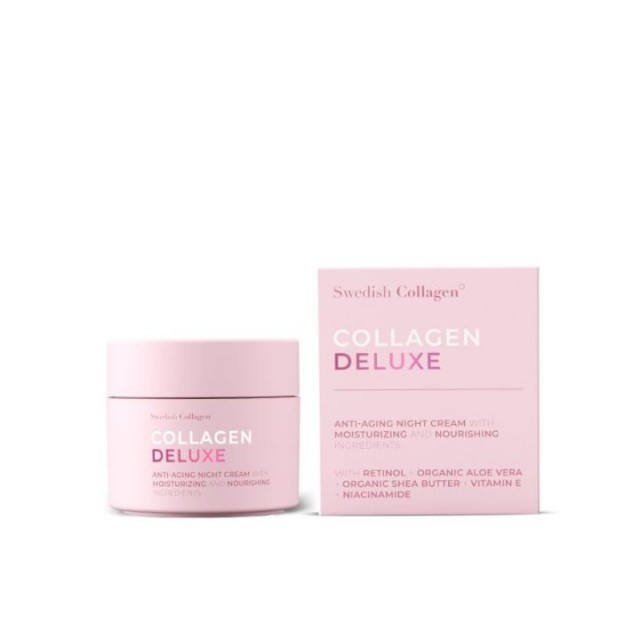 SWEDISH COLLAGEN DELUXE NOCNA KREMA SA RETINOLOM, 50ml SWEDISH COLLAGEN DELUXE NOCNA KREMA SA RETINOLOM, 50ml