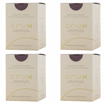 CRUX PURE MAGNEZIJUM kesice, 30kom PAKET 4 KUTIJE