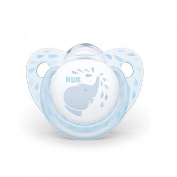 NUK BLUE silikonska varalica 0-6m, 1kom NUK BLUE silikonska varalica 0-6m, 1kom