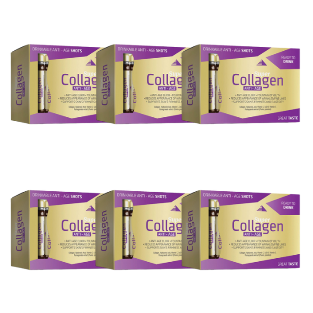 SUPER COLLAGEN ANTI-AGE bočica, 25ml PAKET 6 KUTIJA SUPER COLLAGEN ANTI-AGE bočica, 25ml PAKET 6 KUTIJA