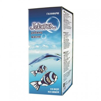 JEKOGAL riblje ulje sa ukusom limuna, 100ml JEKOGAL riblje ulje sa ukusom limuna, 100ml