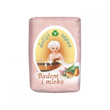 MERIMA MLEKO I BADEM dečiji sapun, 87g