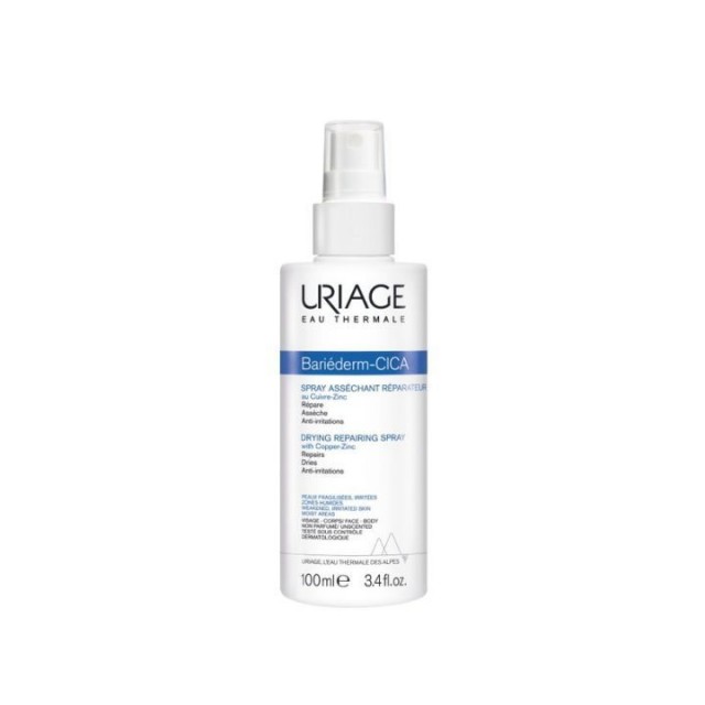 URIAGE BARIEDERM CICA Cu-Zn sprej sa bakrom i cinkom, 100ml URIAGE BARIEDERM CICA Cu-Zn sprej sa bakrom i cinkom, 100ml