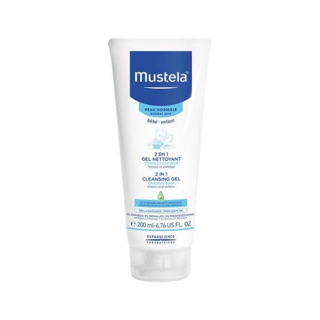 MUSTELA šampon za kosu i telo, 200ml MUSTELA šampon za kosu i telo, 200ml