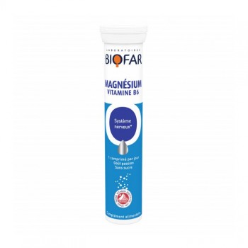 BIOFAR MG + B6 + B2 šumeće tablete, 20kom BIOFAR MG + B6 + B2 šumeće tablete, 20kom