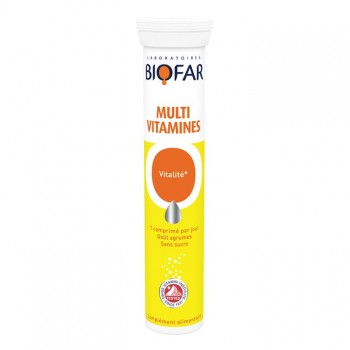 BIOFAR MULTIVITAMIN šumeće tablete, 20kom BIOFAR MULTIVITAMIN šumeće tablete, 20kom