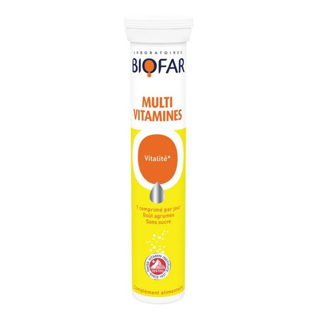 BIOFAR MULTIVITAMIN šumeće tablete, 20kom BIOFAR MULTIVITAMIN šumeće tablete, 20kom