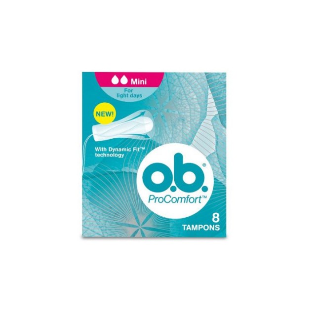 O.B. PROCOMFORT MINI tamponi, 8kom O.B. PROCOMFORT MINI tamponi, 8kom