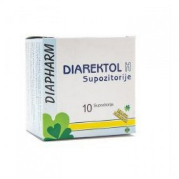 DIAREKTOL H supozitorije, 10kom DIAREKTOL H supozitorije, 10kom
