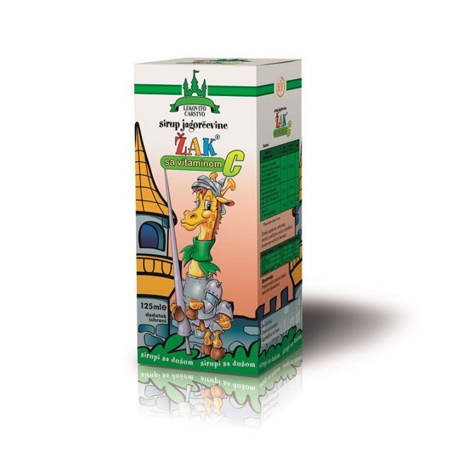 ŽAK-C JAGORČEVINA sirup, 150ml ŽAK-C JAGORČEVINA sirup, 150ml