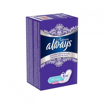 ALWAYS PLATINUM NORMAL dnevni ulošci, 50kom ALWAYS PLATINUM NORMAL dnevni ulošci, 50kom