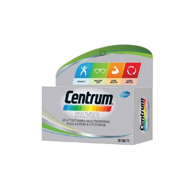 CENTRUM SILVER + LUTEIN tablete, 30kom