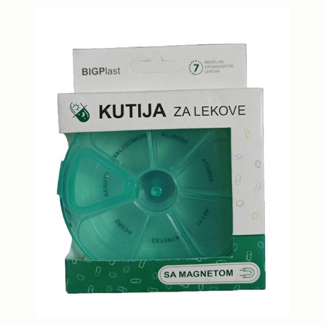 BIGPLAST kutija za lekove za magnetom BIGPLAST kutija za lekove za magnetom