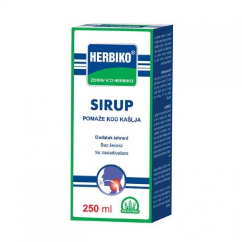 HERBIKO sirup za kašalj, 250ml