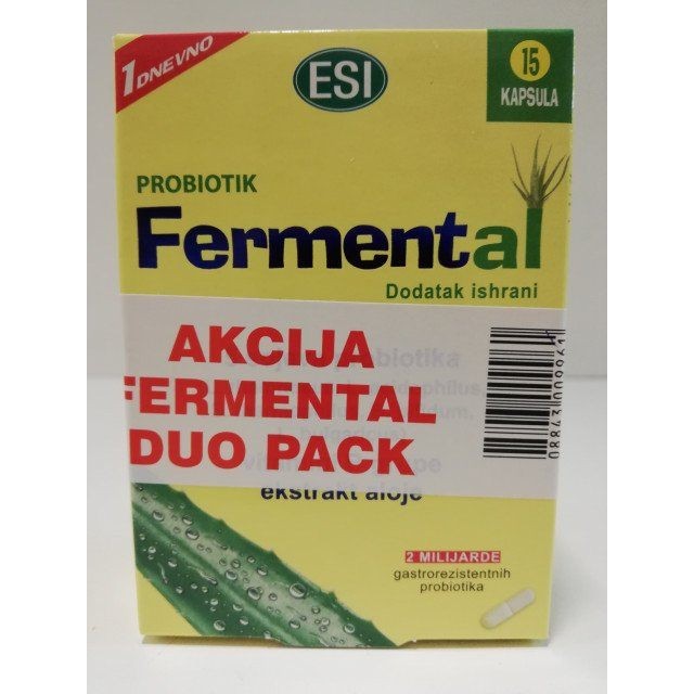 BGB ESI FERMENTAL kapsule, duo pakovanje BGB ESI FERMENTAL kapsule, duo pakovanje
