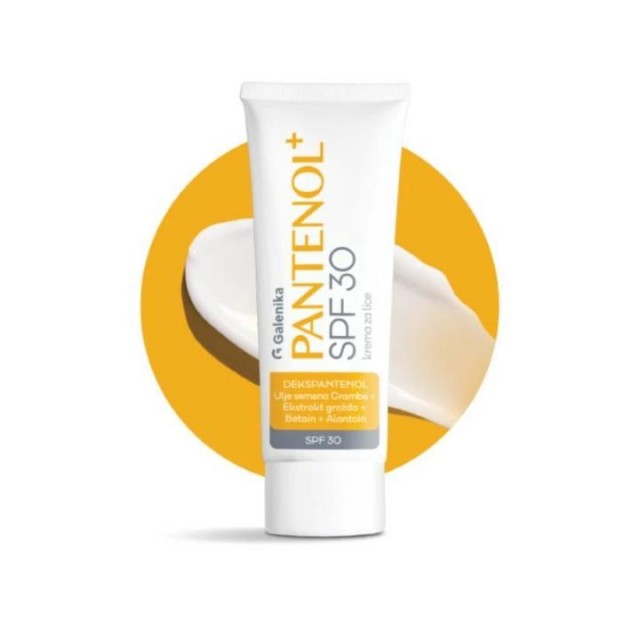 PANTENOL + SPF 30 krema za lice, 50ml PANTENOL + SPF 30 krema za lice, 50ml