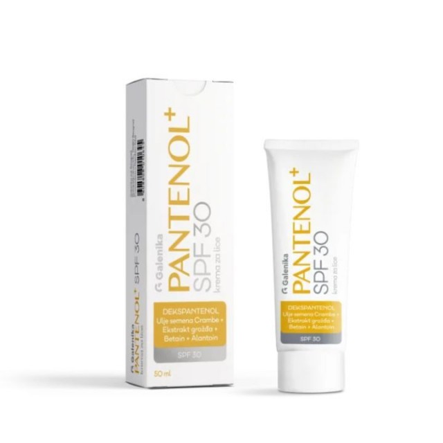 PANTENOL + SPF 30 krema za lice, 50ml PANTENOL + SPF 30 krema za lice, 50ml