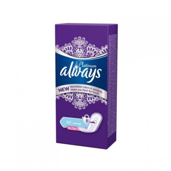 ALWAYS PLATINUM NORMAL dnevni ulošci, 20kom ALWAYS PLATINUM NORMAL dnevni ulošci, 20kom