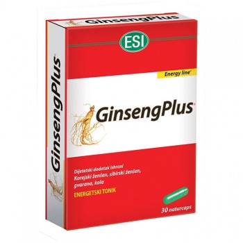 BGB ESI GINSENG PLUS kapsule, 30kom BGB ESI GINSENG PLUS kapsule, 30kom