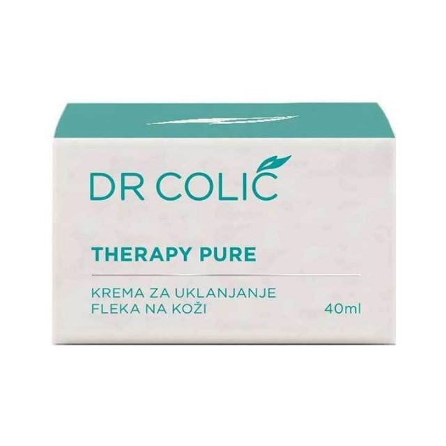 DR COLIĆ THERAPY PURE krema za uklanjanje fleka na koži, 40ml DR COLIĆ THERAPY PURE krema za uklanjanje fleka na koži, 40ml