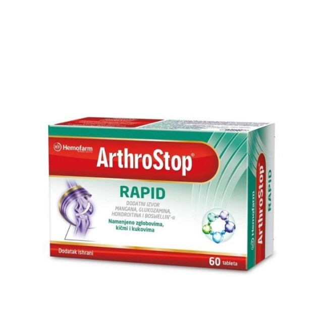 ARTHROSTOP RAPID tablete, 60kom