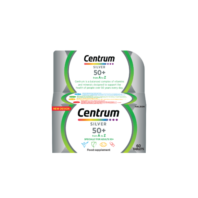 CENTRUM A-Z SILVER, tablete, 60kom.