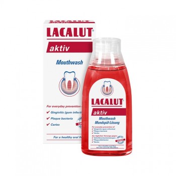 LACALUT AKTIV rastvor za negu usne duplje, 300ml LACALUT AKTIV rastvor za negu usne duplje, 300ml