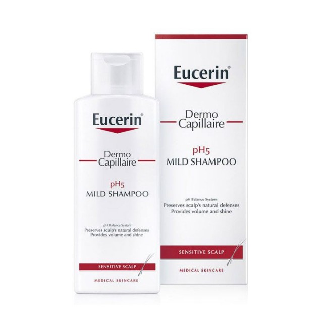 EUCERIN DERMO CAPILLAIRE pH5 blagi šampon, 250ml EUCERIN DERMO CAPILLAIRE pH5 blagi šampon, 250ml