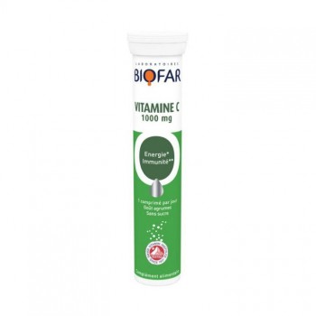 BIOFAR VITAMIN C 1000mg šumeće tablete, 20kom  BIOFAR VITAMIN C 1000mg šumeće tablete, 20kom
