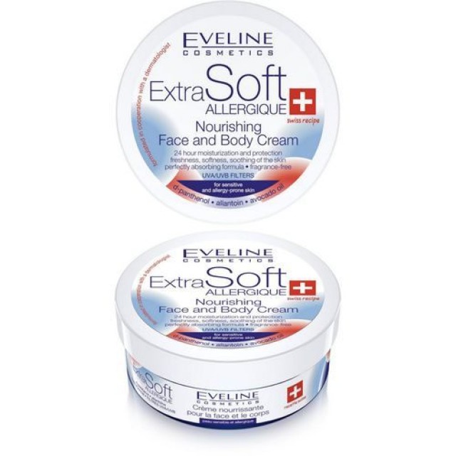 EVELINE EXTRA SOFT KREMA ZA LICE I TELO 200ml EVELINE EXTRA SOFT KREMA ZA LICE I TELO 200ml