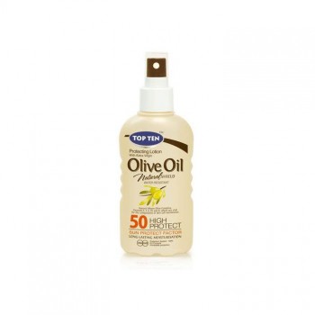 TOP TEN OLIVE OIL SPF50+ sprej, 180ml TOP TEN OLIVE OIL SPF50+ sprej, 180ml