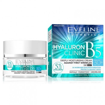 EVELINE HYALURON CLINIC 30+ krema, 50ml EVELINE HYALURON CLINIC 30+ krema, 50ml