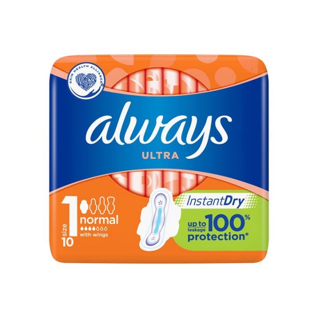 ALWAYS ULTRA NORMAL ulošci, 10kom ALWAYS ULTRA NORMAL ulošci, 10kom