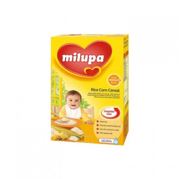 MILUPA MLEČNA KAŠA PIRINAČ I KUKURUZ  250g