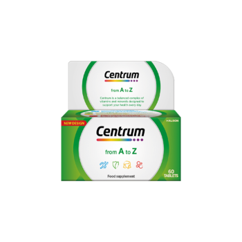 CENTRUM A-Z+LUTEIN tablete, 60kom CENTRUM A-Z+LUTEIN tablete, 60kom