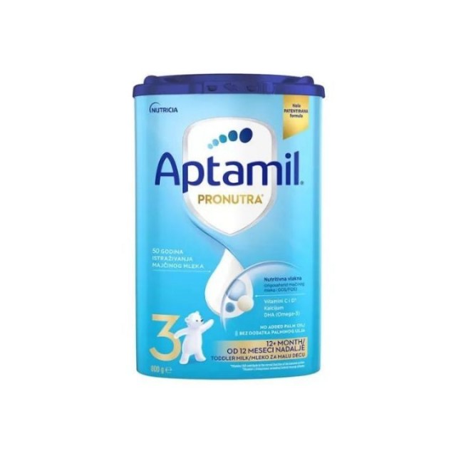APTAMIL 3 PRONUTRA ADVANCE mleko, 12m+, 800g