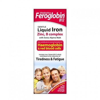 VITABIOTICS FEROGLOBIN B12 sirup, 200ml VITABIOTICS FEROGLOBIN B12 sirup, 200ml