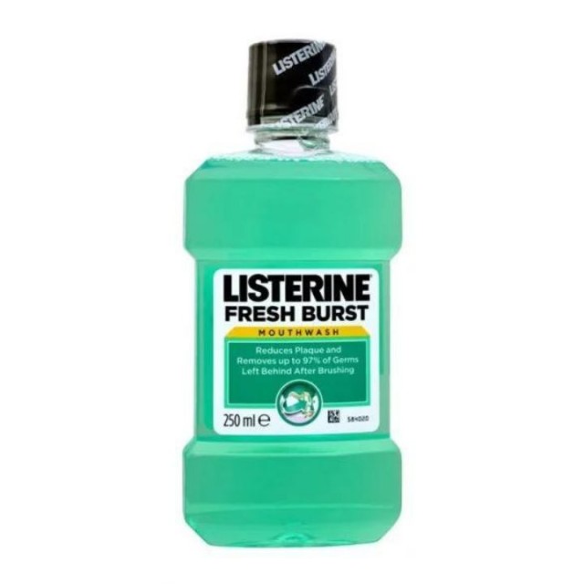 LISTERINE FRESH BURST tečnost za ispiranje usta, 250ml LISTERINE FRESH BURST tečnost za ispiranje usta, 250ml