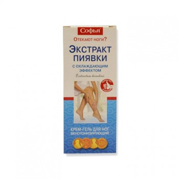 SOFIJA EKSTRAKT PIJAVICE gel za noge sa efektom hlađenja, 75ml SOFIJA EKSTRAKT PIJAVICE gel za noge sa efektom hlađenja, 75ml