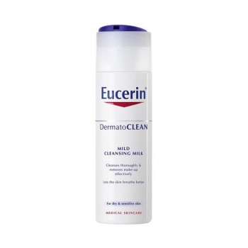 EUCERIN DERMATOCLEAN blago mleko za čišćenje, 200ml EUCERIN DERMATOCLEAN blago mleko za čišćenje, 200ml