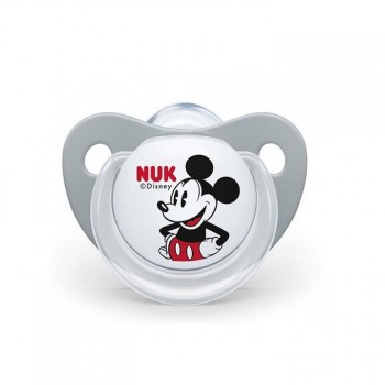 NUK MICKEY silikonska varalica 0-6m, 1kom NUK MICKEY silikonska varalica 0-6m, 1kom