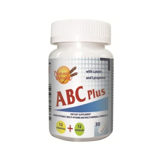 NATURAL WEALTH ABC Plus, 100 tableta NATURAL WEALTH ABC Plus, 100 tableta