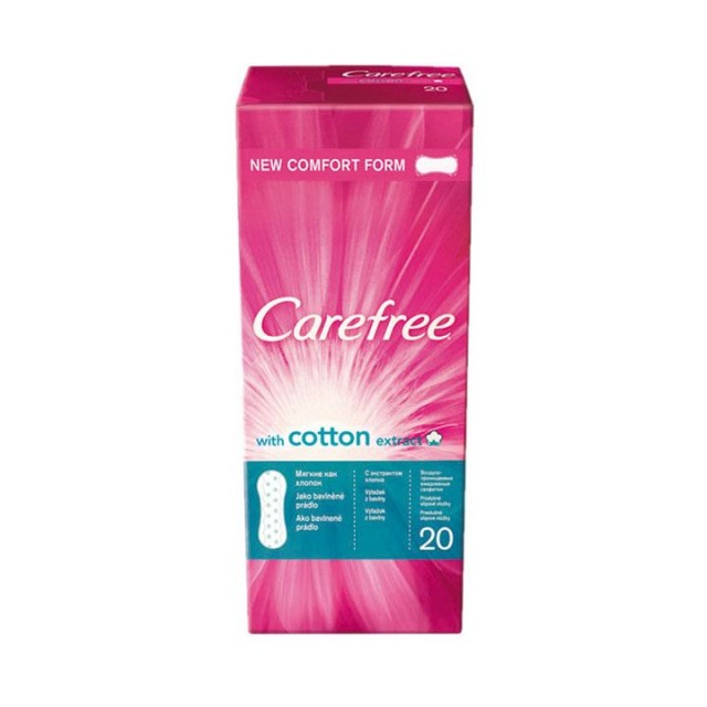 CAREFREE COTTON dnevni ulošci, 20kom CAREFREE COTTON dnevni ulošci, 20kom