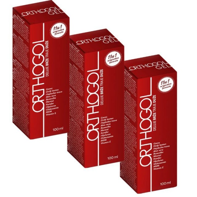 ORTHOGOL gel, 100ml PAKET 3 KUTIJE ORTHOGOL gel, 100ml PAKET 3 KUTIJE