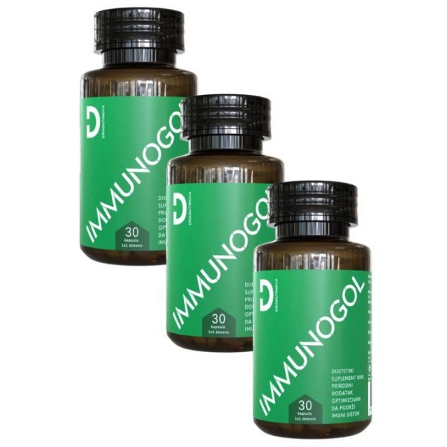 IMMUNOGOL kapsule, 30kom PAKET 3 KUTIJE IMMUNOGOL kapsule, 30kom PAKET 3 KUTIJE