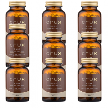 CRUX PURE ASHWAGANDHA kapsule, 60kom PAKET 9 KUTIJA CRUX PURE ASHWAGANDHA kapsule, 60kom PAKET 9 KUTIJA