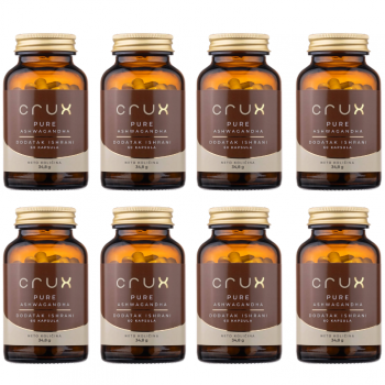 CRUX PURE ASHWAGANDHA kapsule, 60kom PAKET 8 KUTIJA CRUX PURE ASHWAGANDHA kapsule, 60kom PAKET 8 KUTIJA