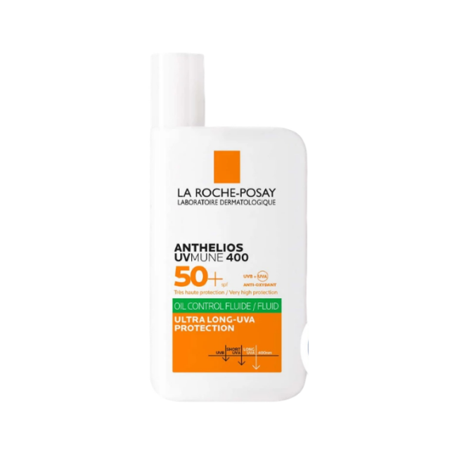 LA ROCHE-POSAY ANTHELIOS UVMUNE 400 OIL CONTROL SPF 50+ fluid za masnu kožu, 50ml LA ROCHE-POSAY ANTHELIOS UVMUNE 400 OIL CONTROL SPF 50+ fluid za masnu kožu, 50ml